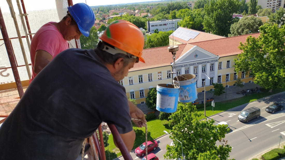 Folytatódik a berettyóújfalui református templom felújítása