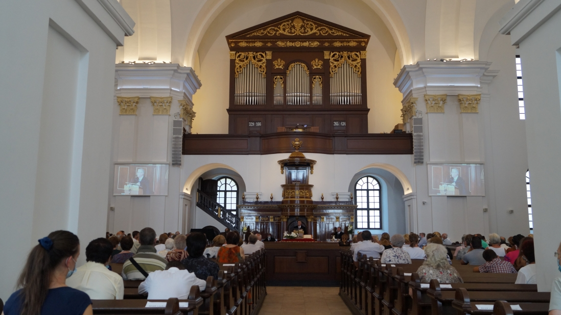 Jubileumi köszöntések a Nagytemplomban