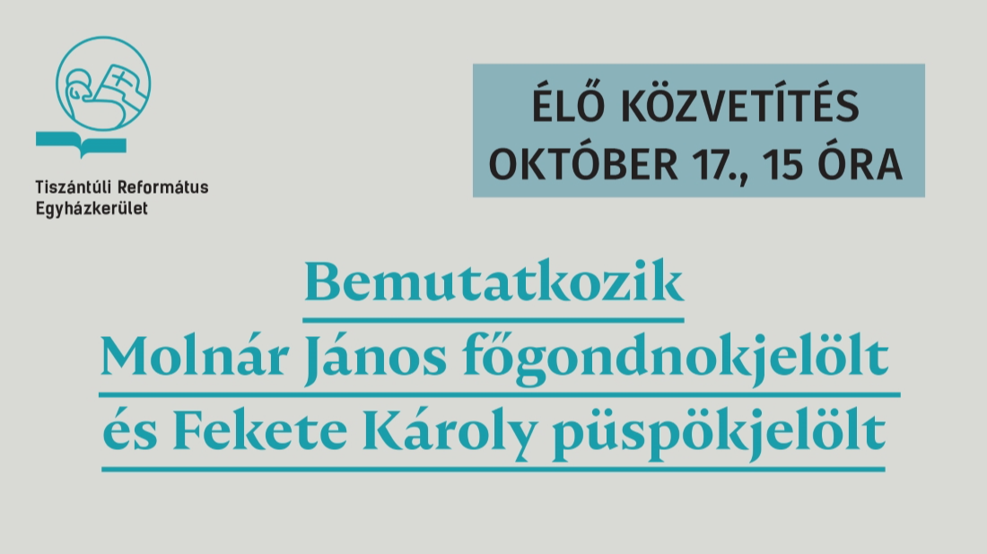 Bemutatkozik Molnár János főgondnokjelölt és Fekete Károly püspökjelölt