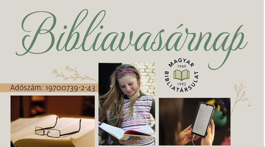 Március első hétvégéjén Bibliavasárnap!