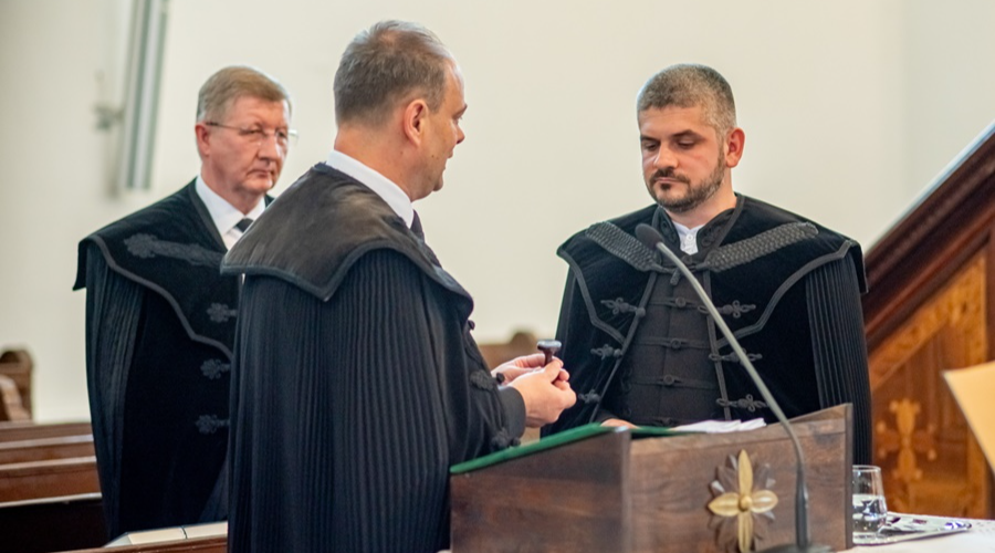 Beiktatták a Debrecen Kistemplom-Ispotályi Református Egyházközség lelkipásztorát