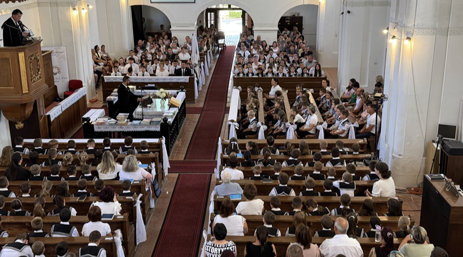 Nehéz évtizedek után újra felívelő pályán a református oktatás Vésztőn