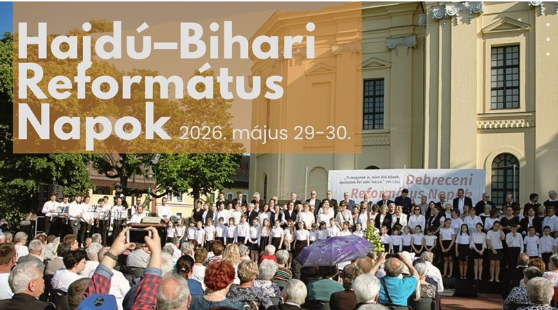 Hajdú-Bihari Református Napokat rendeznek Debrecenben