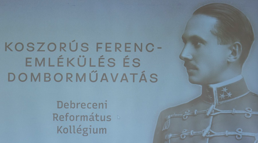 Koszorús Ferencre emlékeztek a Debreceni Református Kollégiumban - interjúk