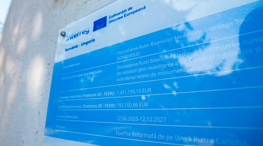 Közösen újít meg hat templomot a Királyhágómelléki- és a Tiszántúli Református Egyházkerület